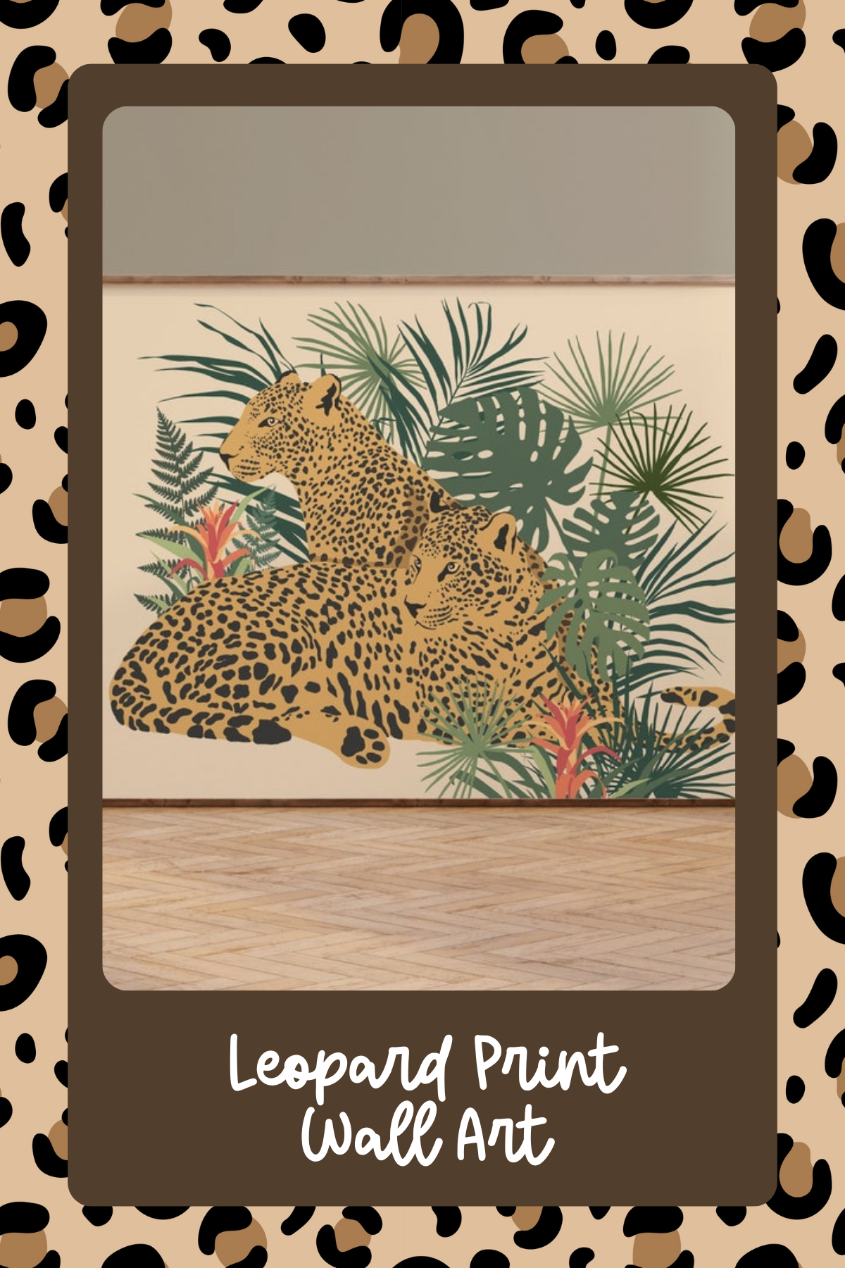 Want to add some fierce vibes to your decor? This printable leopard print art is an instant download, bringing bold, wild energy to any room!