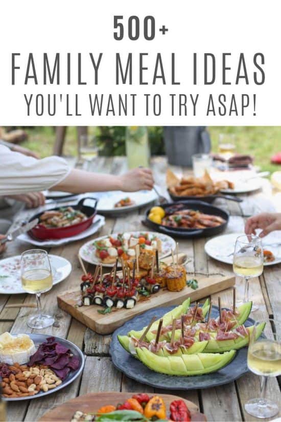 500+ Easy Family Meal Ideas That Are Kid Friendly and Taste Great!