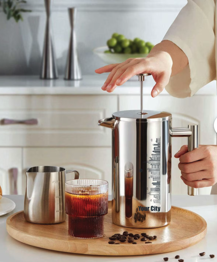 Upgrade their coffee game with a sleek French press. It’s perfect for brewing rich, flavorful coffee at home. Look for one with a stylish design so it doubles as kitchen decor. Bonus points if you pair it with a bag of gourmet coffee beans!