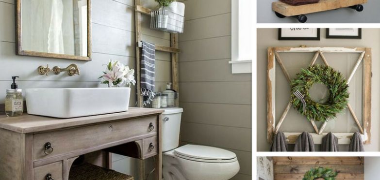 These DIY projects are the perfect way to give your bathroom a Fixer Upper style makeover on a budget