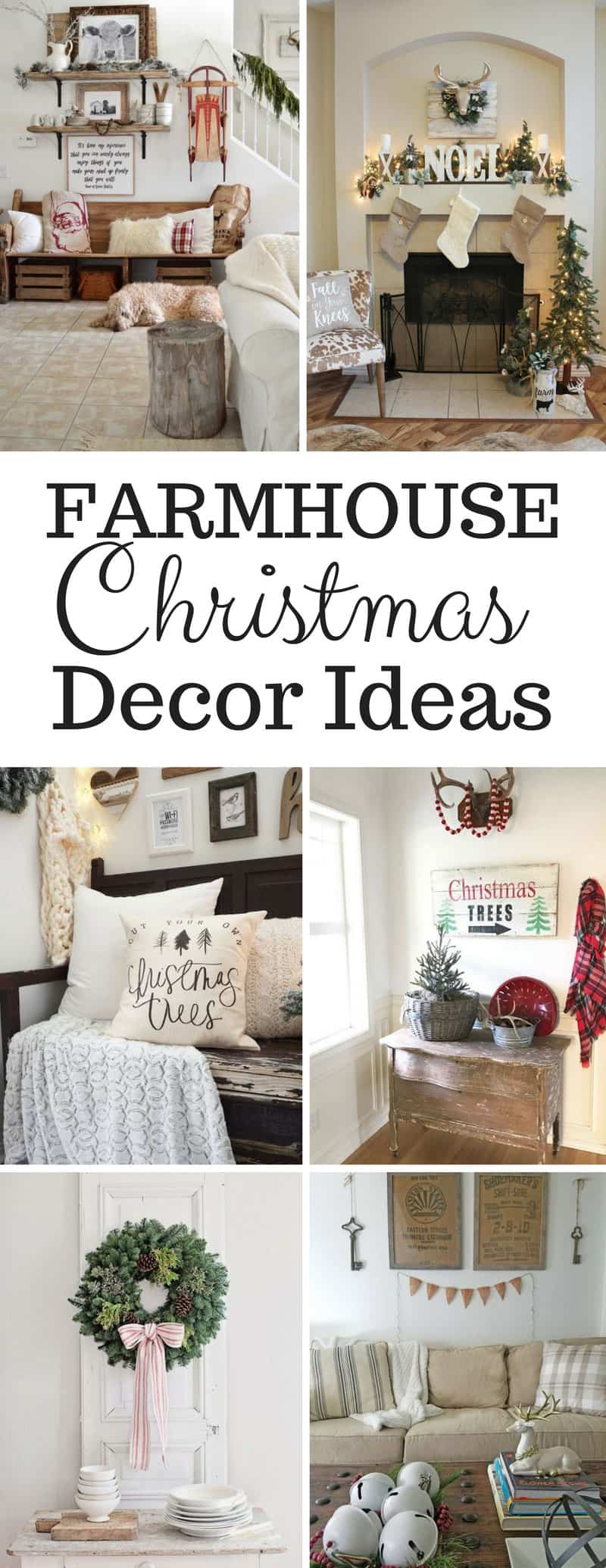 Farmhouse Christmas Decor Ideas You'll Fall in Love With