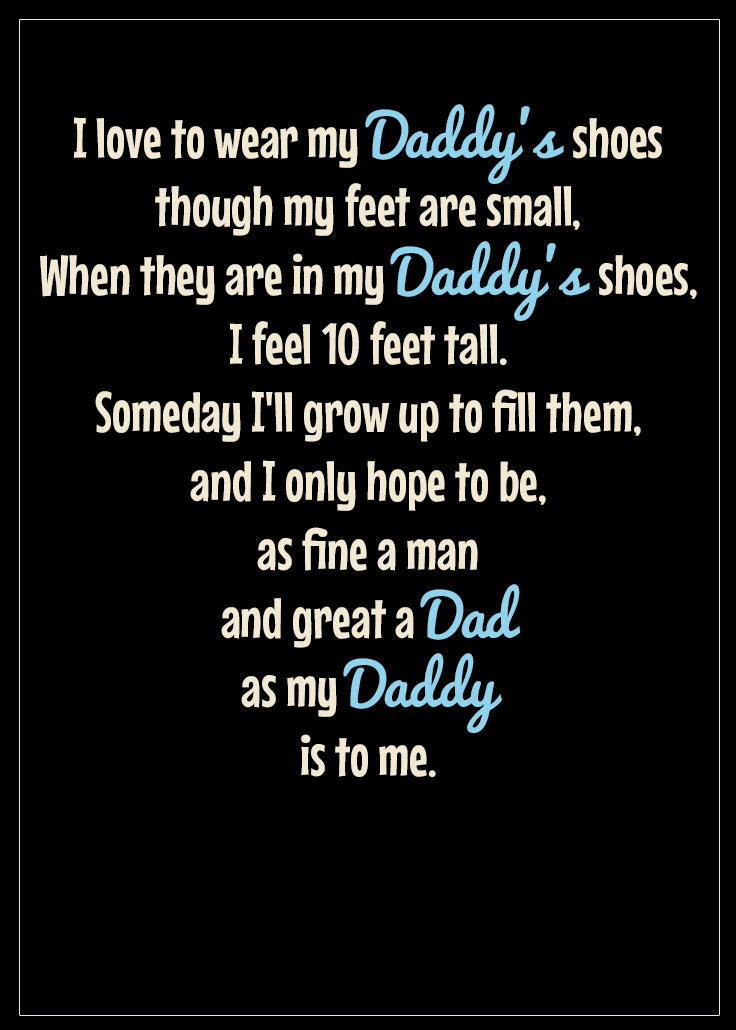 Free Father's Day Printable from Boy - Pin it and share it