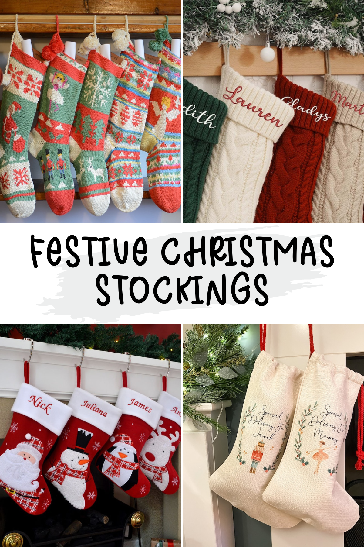 Discover the most adorable and personalized Christmas stockings on Etsy! From classic knits to modern designs, these stockings add a festive and cozy touch to your holiday decor. Perfect for the whole family, including your pets! 🎄✨ #ChristmasStockings #HolidayDecor #EtsyFinds