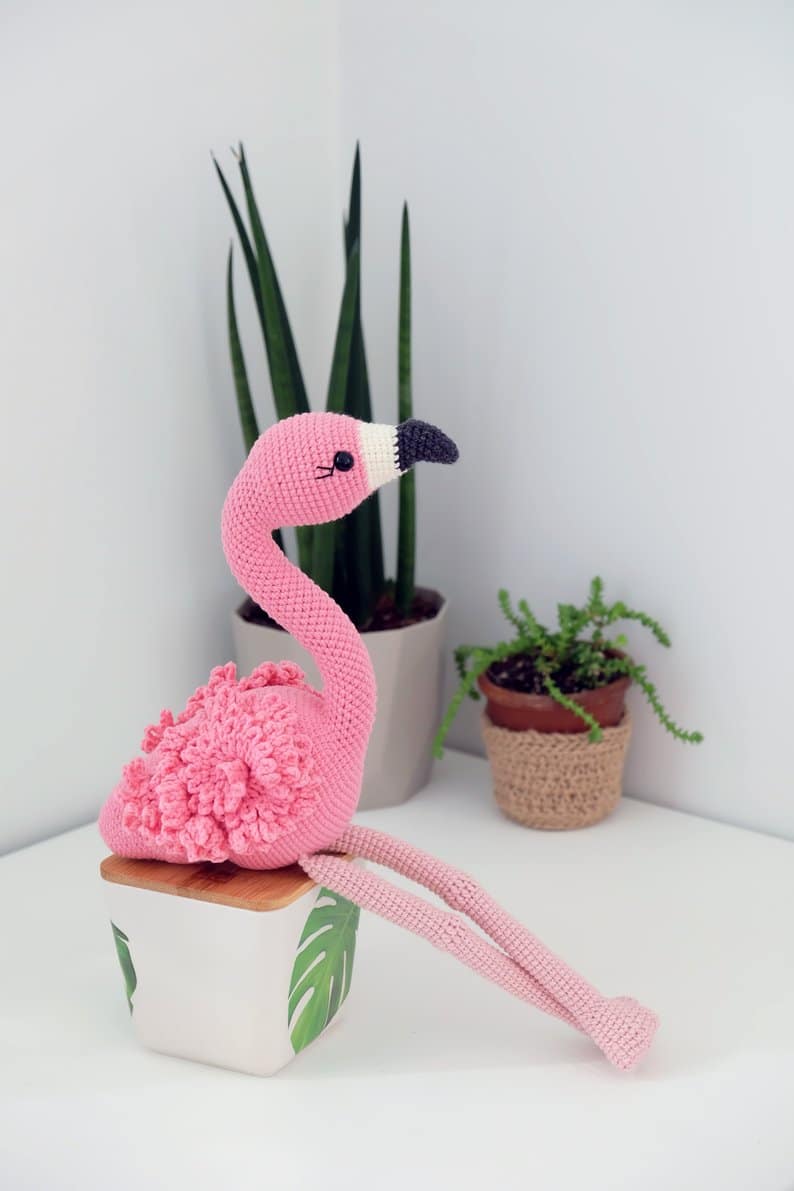 Flamingo Crochet Toy Pattern