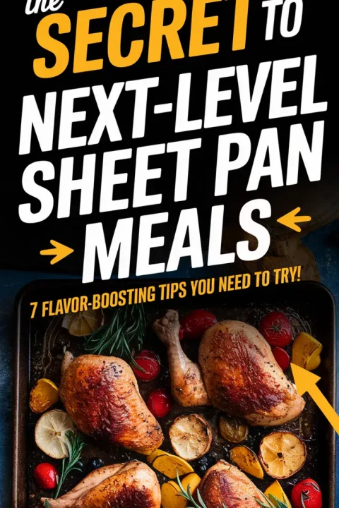 ? Tired of Bland Dinners? 7 Easy Ways to Make Sheet Pan Meals More Flavorful - Sheet pan meals are quick and convenient, but they don’t have to be boring! With these 7 simple tricks—like seasoning hacks, marinade magic, and ingredient combos—you’ll turn ordinary meals into bold, mouthwatering dishes. ??✨ #SheetPanMeals #CookingHacks #EasyDinners #FlavorBoost #OnePanMeals