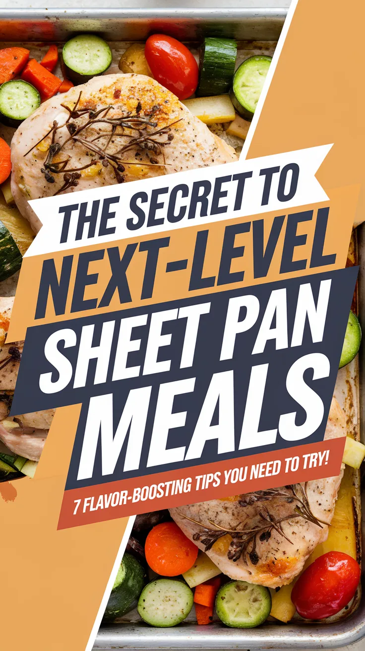 🔥 Tired of Bland Dinners? 7 Easy Ways to Make Sheet Pan Meals More Flavorful - Sheet pan meals are quick and convenient, but they don’t have to be boring! With these 7 simple tricks—like seasoning hacks, marinade magic, and ingredient combos—you’ll turn ordinary meals into bold, mouthwatering dishes. 🍗🥦✨ #SheetPanMeals #CookingHacks #EasyDinners #FlavorBoost #OnePanMeals