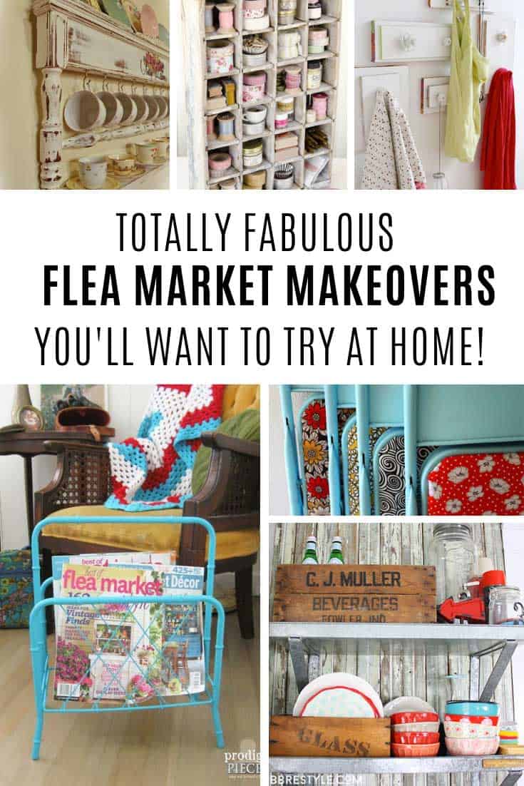 Repurposed Flea Market Finds that Make Upcycled Home Decor