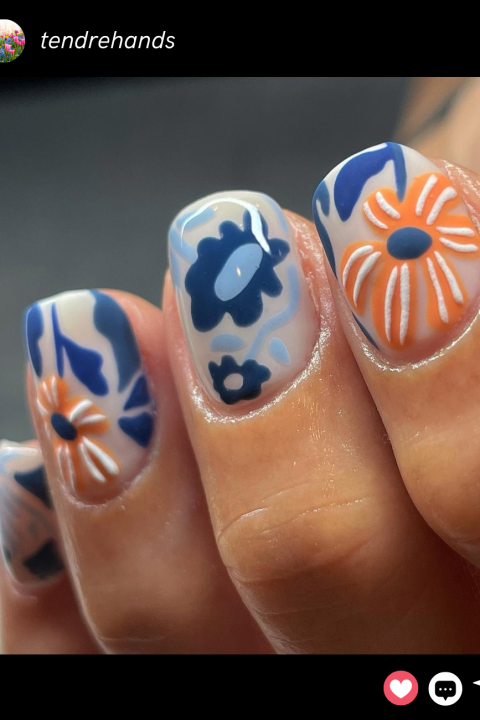 Are your ready to take your manicure game to the next level? We've got just the thing for you - floral nails! ??? Whether you're a fan of delicate blooms or bold botanicals, we've curated a collection of stunning floral nail ideas that will have you feeling like a garden goddess. Get your nails ready to bloom with these trendy and oh-so-chic designs. ?