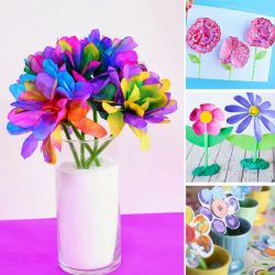 10 Beautiful Spring Flower Crafts for Kids