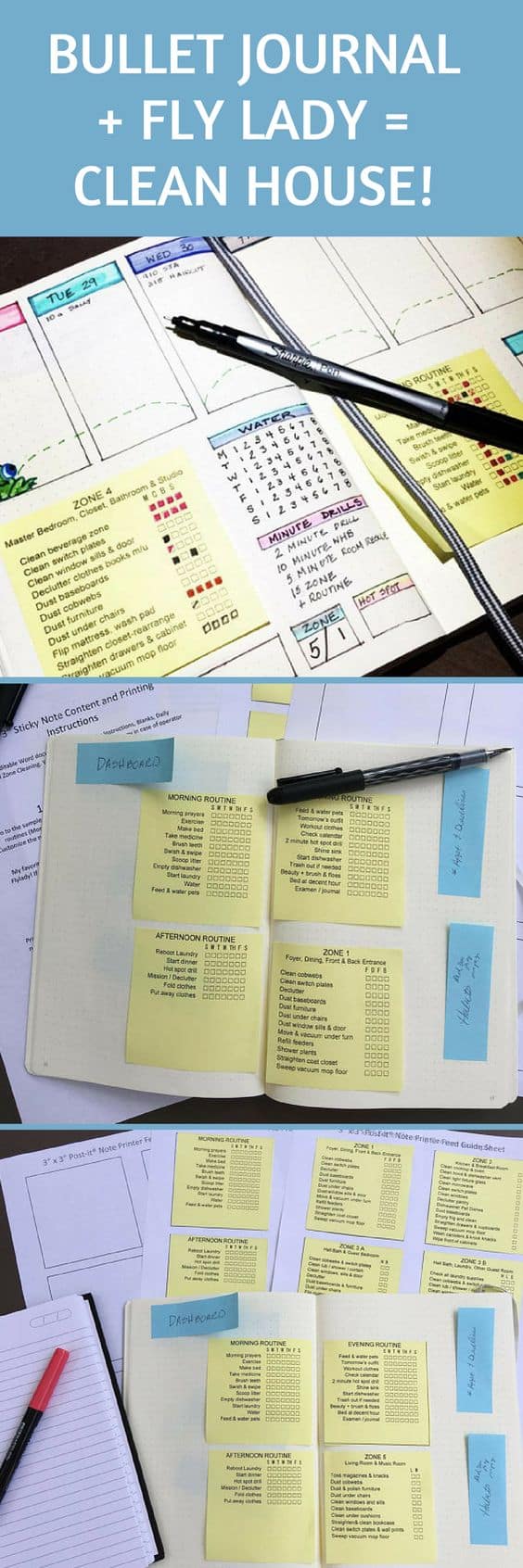 Fly Lady meets Bullet Journal