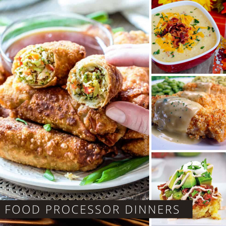 Food Processor Dinner Recipes Delicious and Easy to Make!