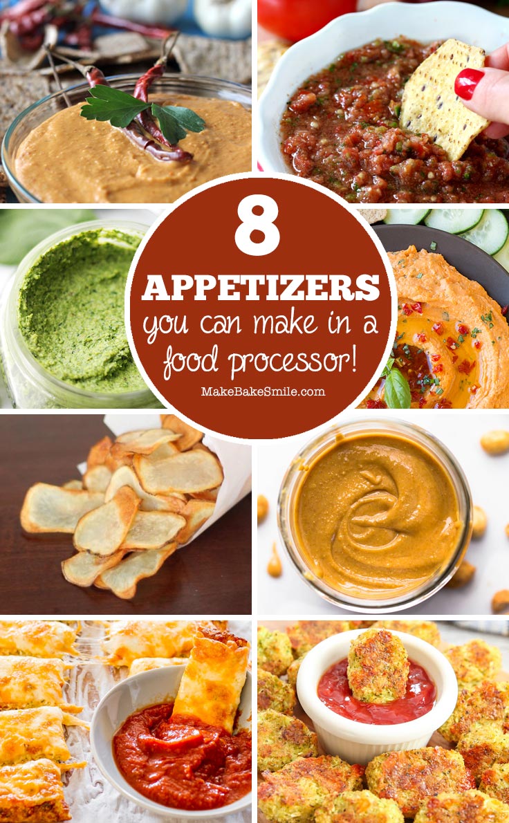 These dips and peanut butters look delicious and my food processor does all the hard work