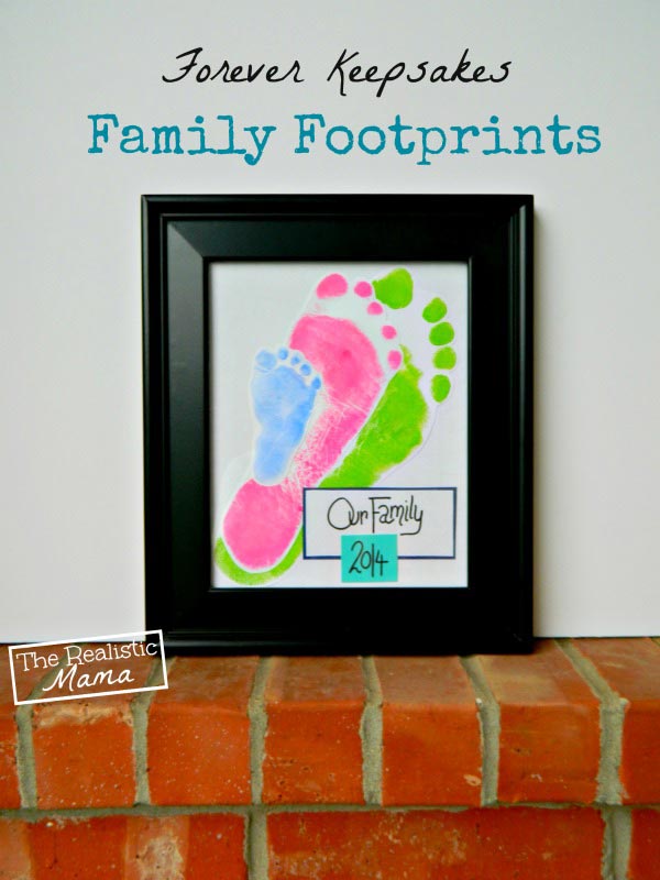 Family Fun - Footprint Keepsake