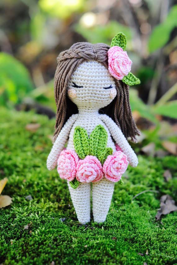 crochet tooth fairy doll pattern