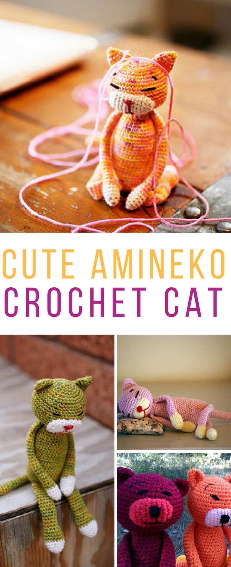 Can't wait to crochet one of these Amineko cats! Thanks for sharing the free pattern!