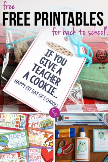 Free Back to School Printables to Make Life a Little Less Stressful!
