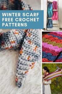 These free crochet winter scarf patterns are GORGEOUS and will keep you warm and cozy - they make great handmade gifts too!