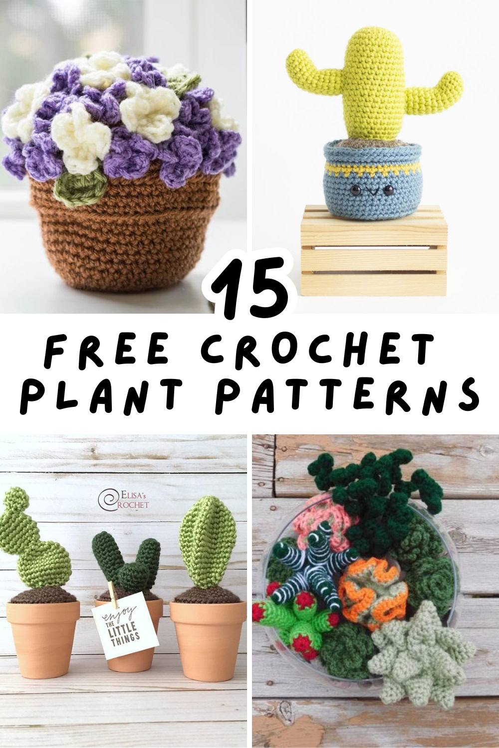 Get creative with these free crochet patterns for cacti and succulents! 🌺 Easy to make and perfect for sprucing up your home decor, these patterns are a must-try for any crochet enthusiast. #DIYHome #CrochetCrafts #CactusCraze