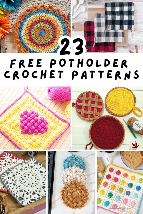 ?✨ Discover a delightful roundup of free crochet potholder patterns that are both practical and pretty! From modern designs to rustic charm and cute novelty styles, find the perfect project to brighten up your kitchen or gift to a friend. ?? #potholders #freecrochetpatterns