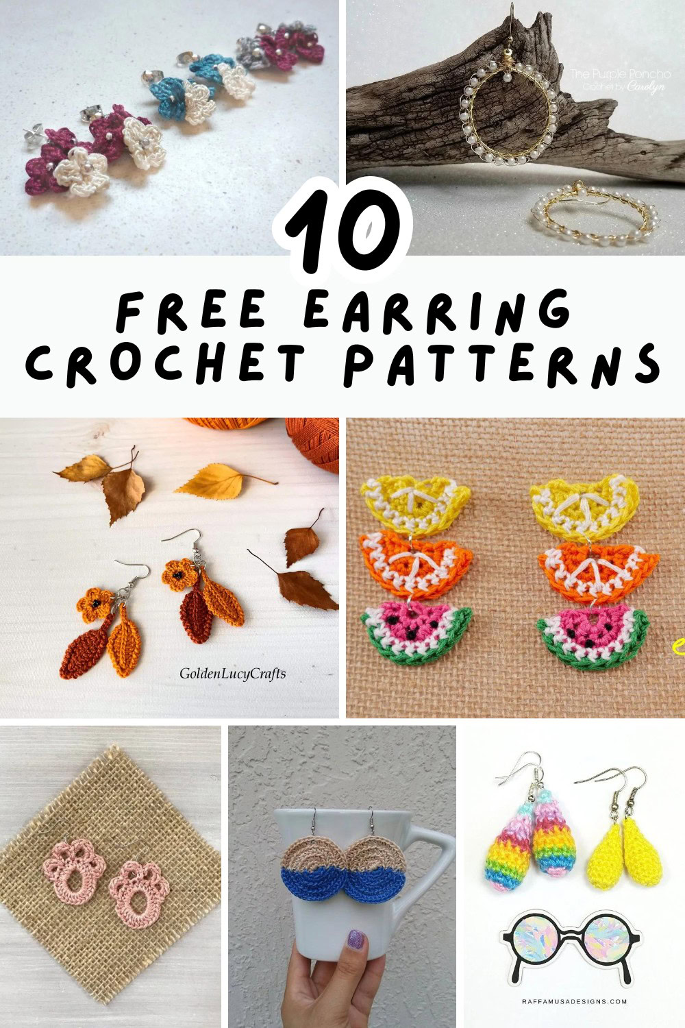 Check out these 10 beautiful and free crochet earring patterns that will add a unique touch to your collection! Whether you love boho styles or classic elegance, these easy patterns are perfect for any crocheter. Time to get creative and show off your handmade accessories! 🧵✨ #CrochetEarrings #HandmadeJewelry #FreePatterns