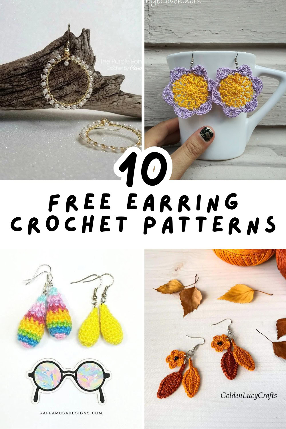 Check out these 10 beautiful and free crochet earring patterns that will add a unique touch to your collection! Whether you love boho styles or classic elegance, these easy patterns are perfect for any crocheter. Time to get creative and show off your handmade accessories! 🧵✨ #CrochetEarrings #HandmadeJewelry #FreePatterns