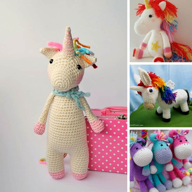 Loving these crochet unicorns!