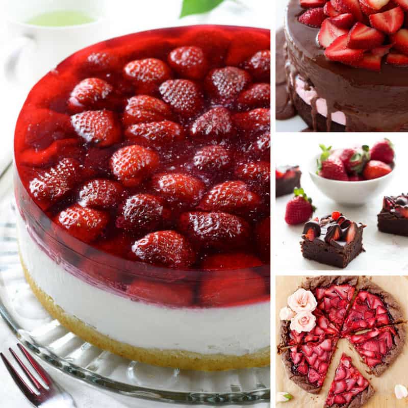 30 Ridiculously Good Fresh Strawberry Desserts to Drool Over