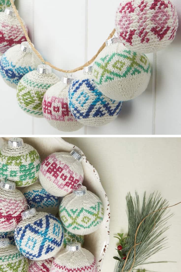 Frosted Crochet Ornaments Pattern