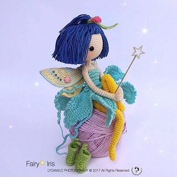 Fully Poseable Crochet Fairy Doll Pattern