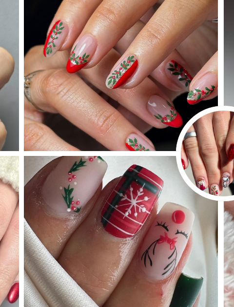Looking for Christmas manicure inspiration? ?❄️ These Trending Christmas Nails are stylish, festive, and totally Pin-worthy! #ChristmasNails #HolidaySeason