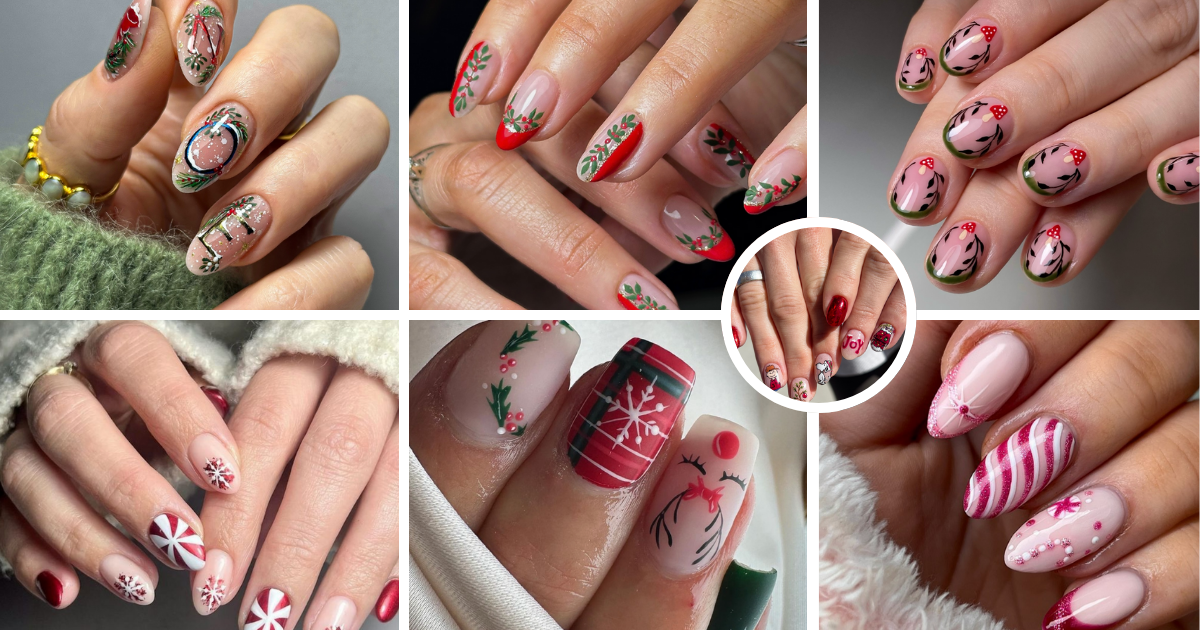 Looking for Christmas manicure inspiration? 🎅❄️ These Trending Christmas Nails are stylish, festive, and totally Pin-worthy! #ChristmasNails #HolidaySeason