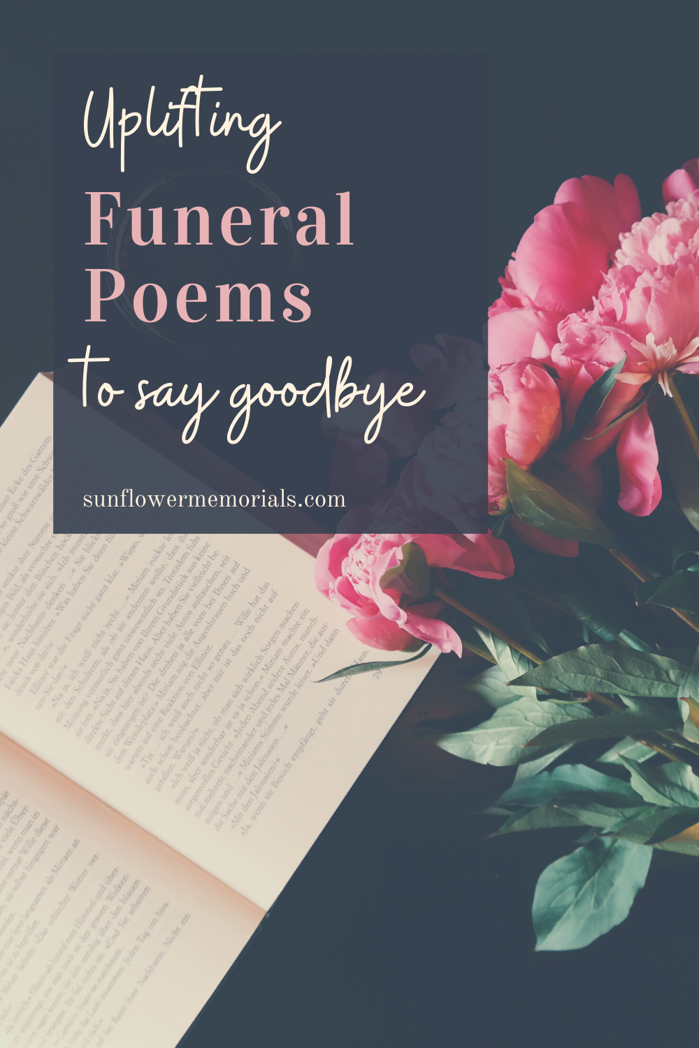 how do you say goodbye in a funeral speech