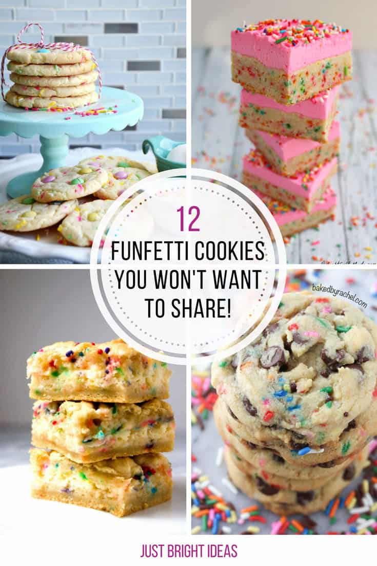 Can't get enough of these funfetti cookie recipes!
