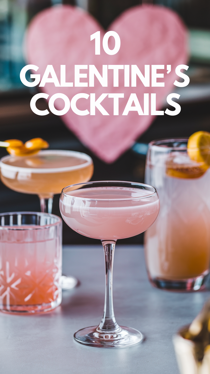 Sip, Laugh, Repeat: 10 Galentine's Cocktails for the Girls 🥂💖 These dreamy cocktail drinks are perfect for toasting with your BFFs. Cheers to friendship and fun vibes! 🍹✨ #Galentines #CocktailDrinks #BestieNight