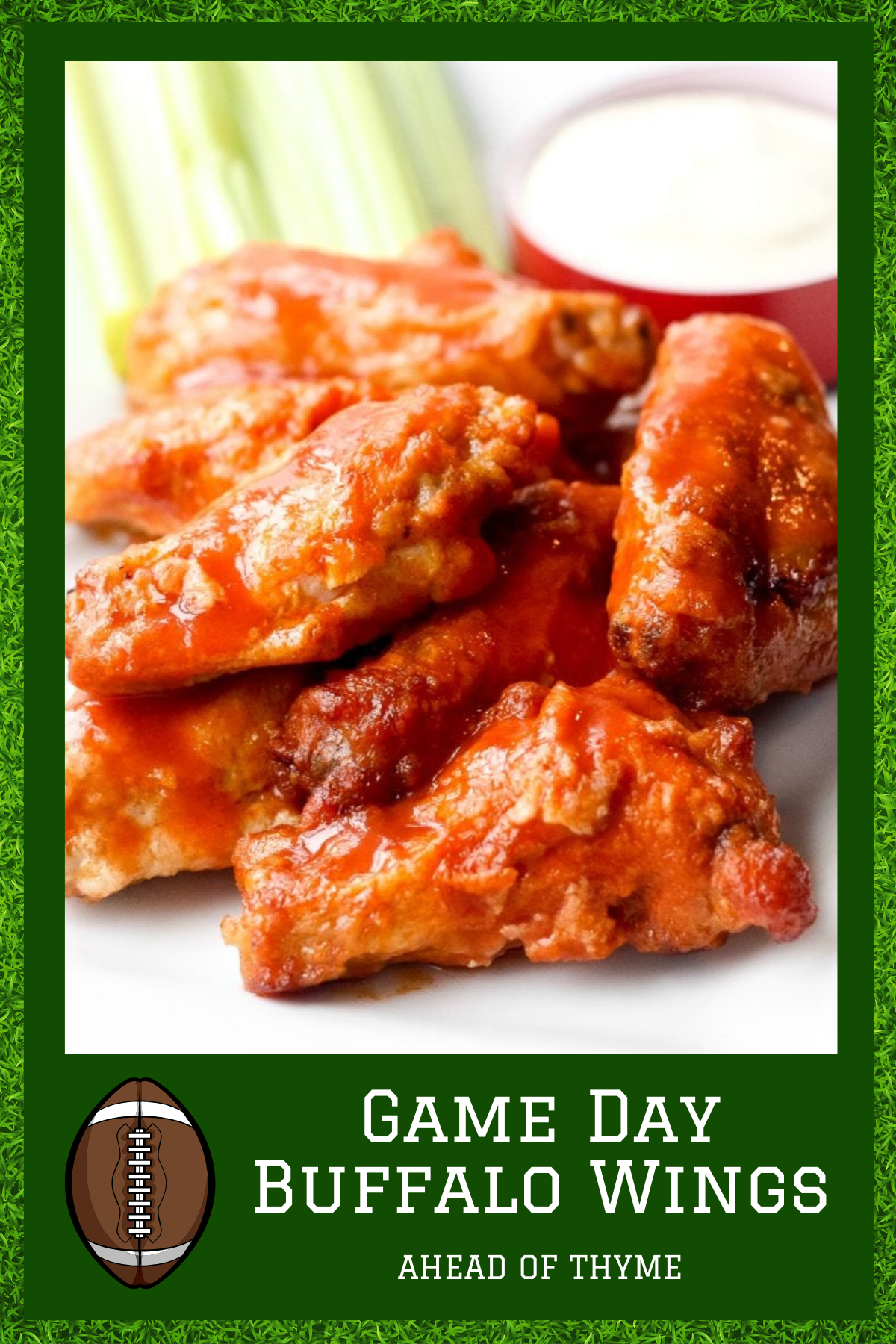 Buffalo Wings – Hot, spicy, and dripping with sauce, these wings are an absolute game day must-have. Serve them up with ranch or blue cheese, and watch them disappear in no time!