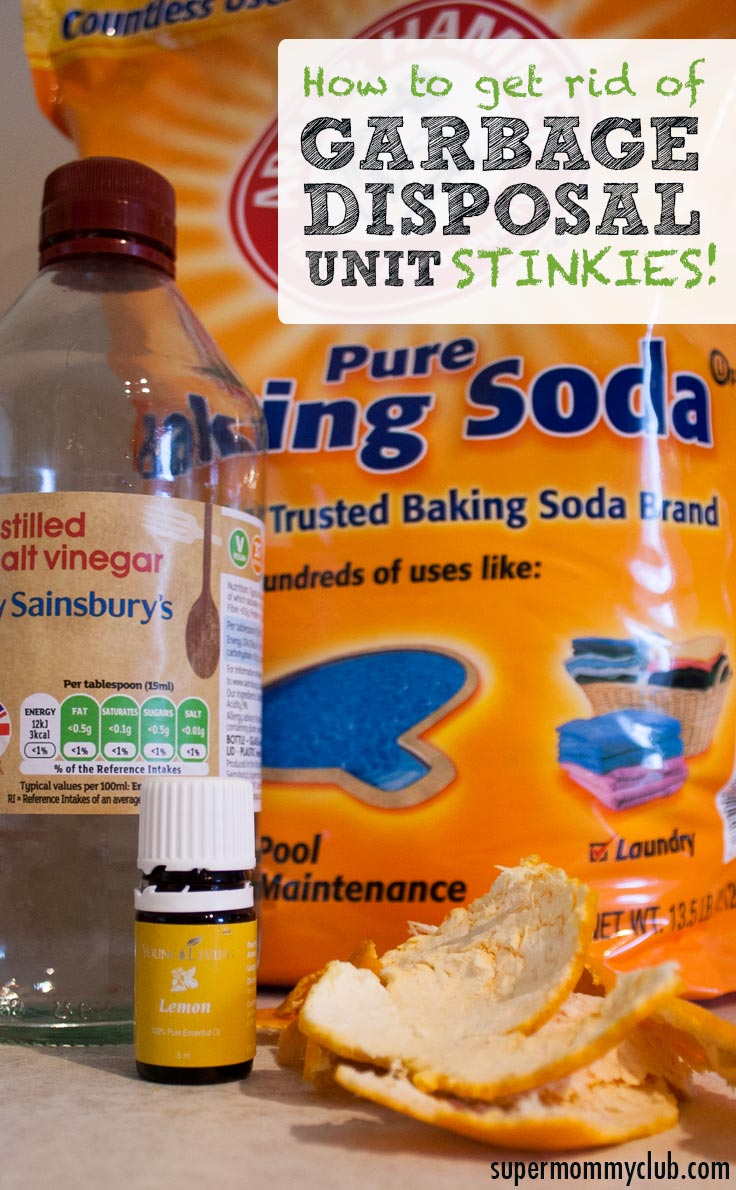 How to get rid of those garbage disposal unit stinkies!