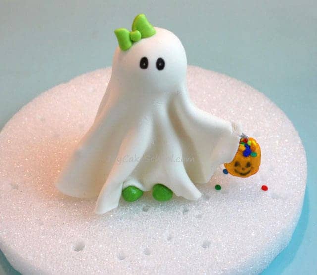 Sweet Ghost Cake Topper