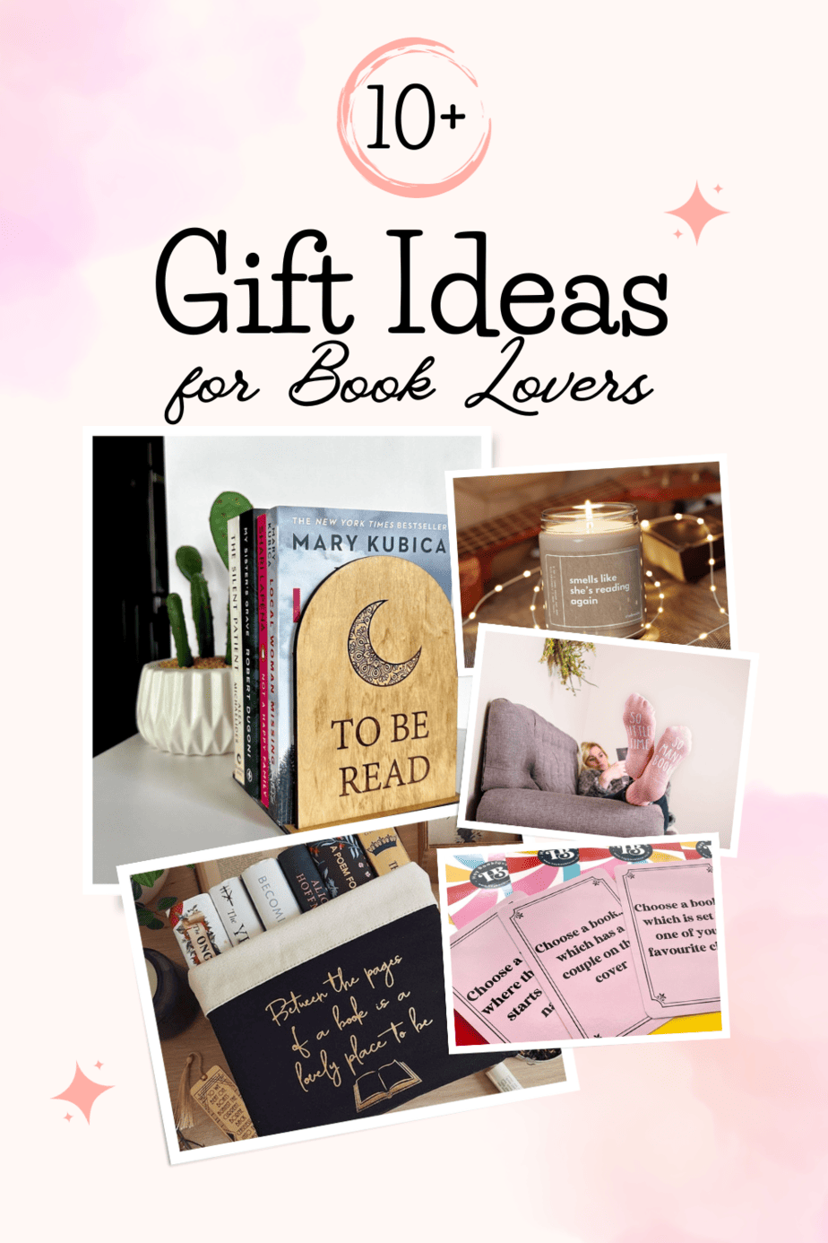Check out our Book Lover Gift Guide filled with gift ideas for readers