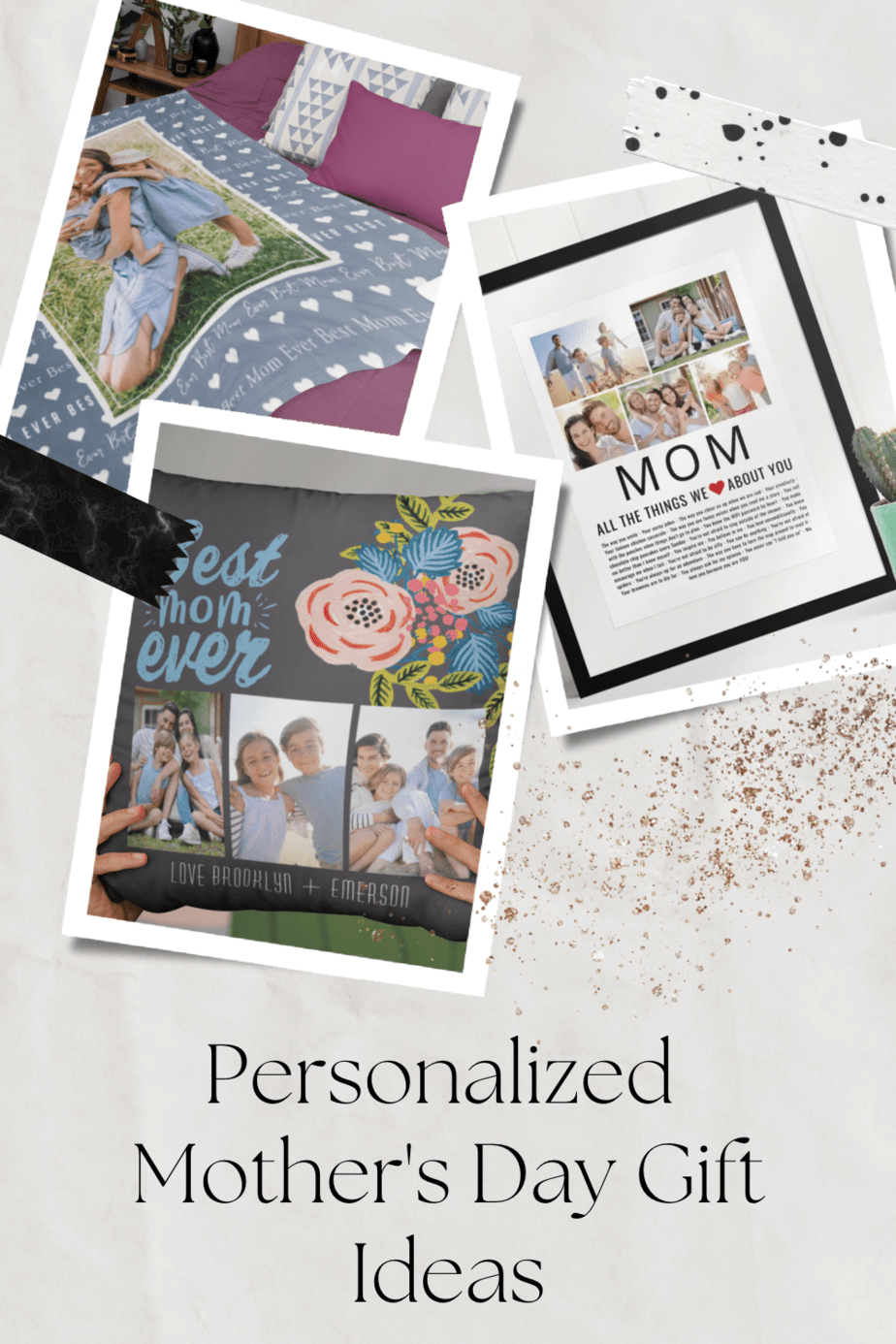 Check out our Mother's Day Gift guide to see all the wonderful personalized gifts for mom that she is sure to love!