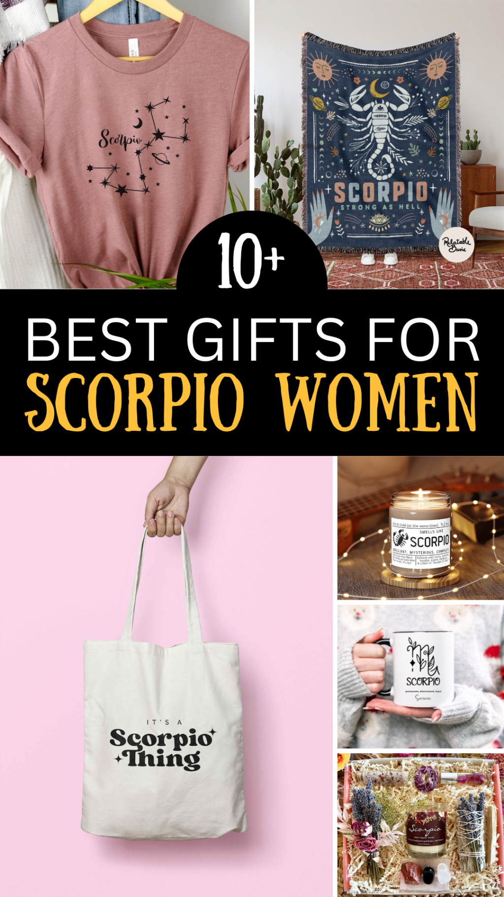 25+ Zodiac Gift Ideas For Scorpios (October 23-November 21)