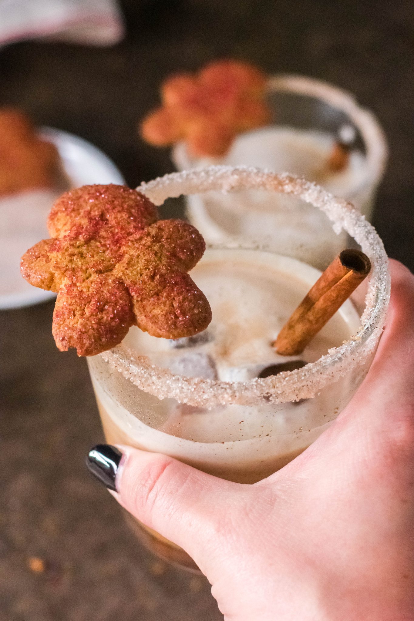 A seasonal take on the classic White Russian, this cocktail blends gingerbread flavors with creamy goodness. It’s a delightful nightcap to sip while winding down by the fire.