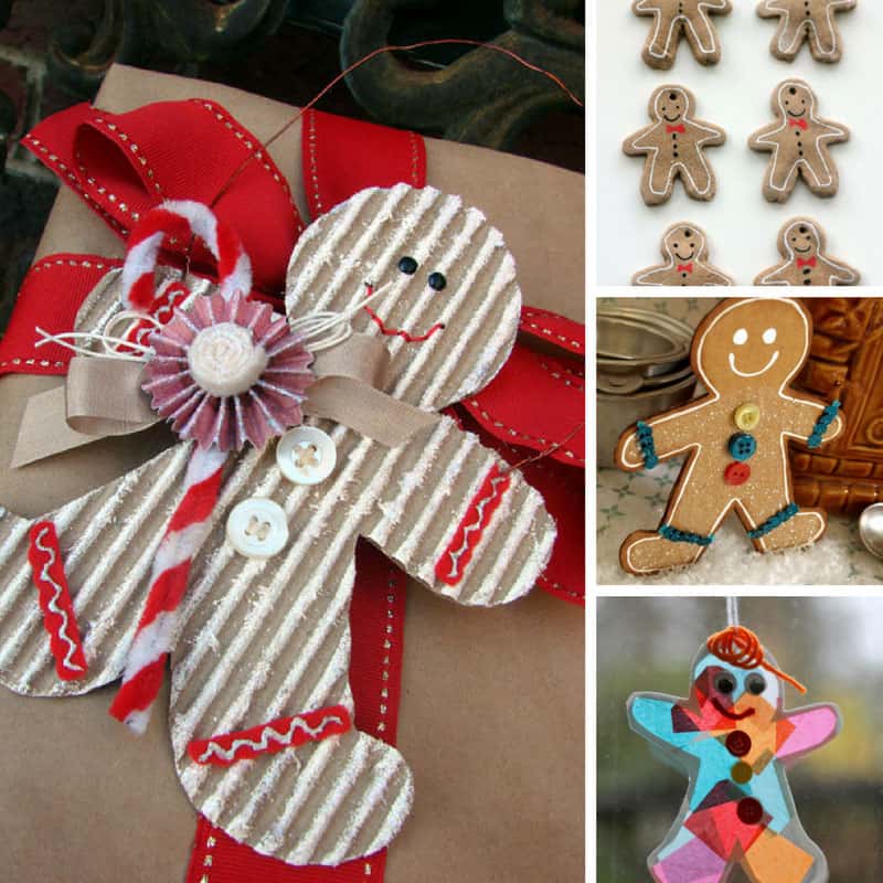 12 Stinking Cute Gingerbread Man Ornaments For Kids To Make This Christmas!