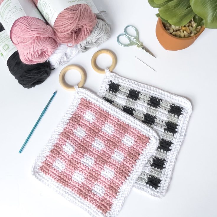 Image for How To Crochet Potholders: Step-by-Step (Free Crochet Pattern)