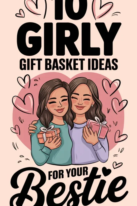 ?✨ 10 Girly Gift Baskets for Your Bestie - Spoil your bestie with these fun and thoughtful gift basket ideas! From spa essentials to sweet treats, these girly baskets are perfect for birthdays, celebrations, or just because. ??