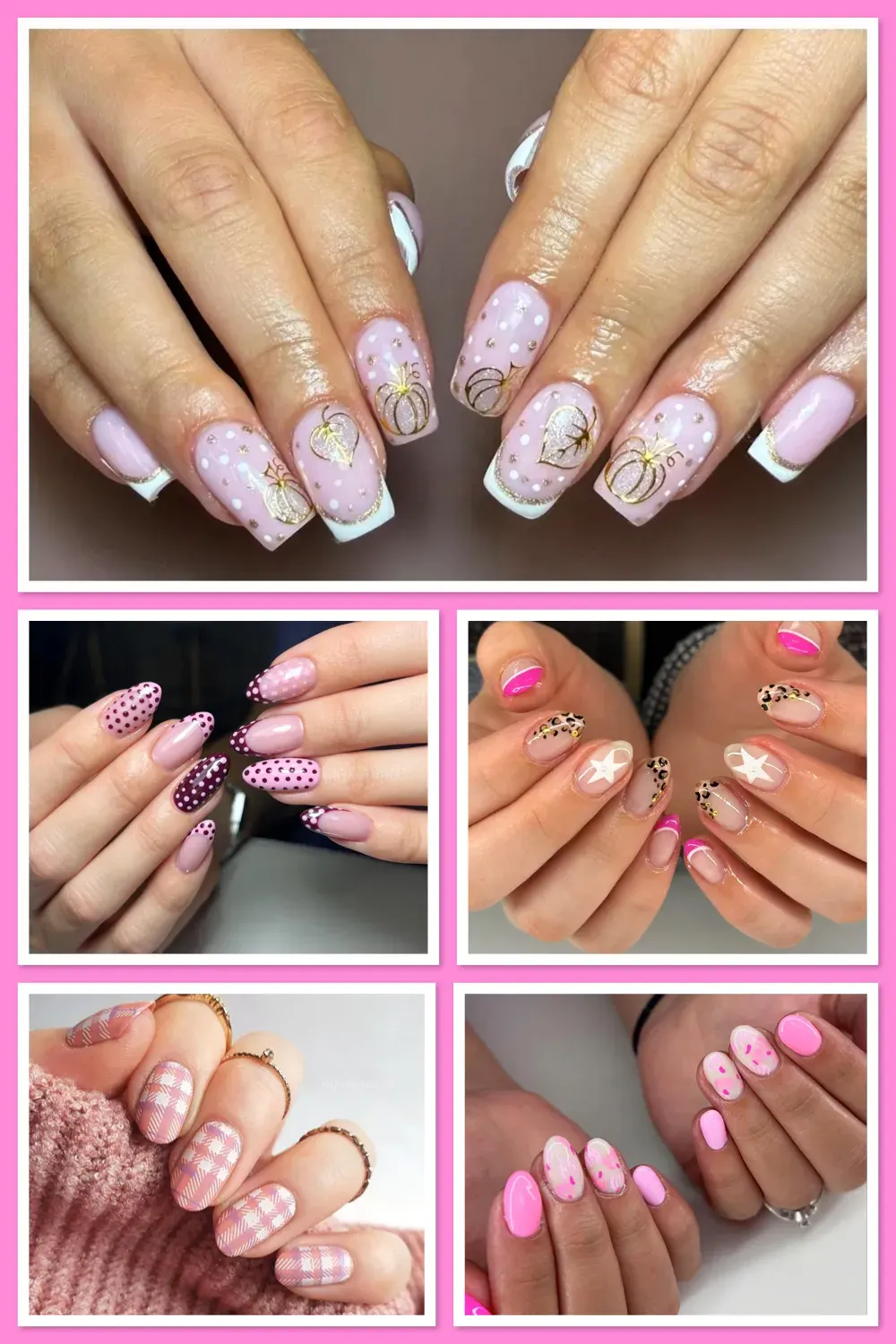 Pink Fall Nail Ideas Youβll Love for the Autumn Season π
πFrom cozy cable knits to golden pumpkins, these pink autumn nails are perfect for fall! Save your favorites to show your nail tech β ideal for simple fall nails, fall gel nails, or a girly Thanksgiving manicure. π #PinkAutumnNails #FallSeasonNails #NailInspo