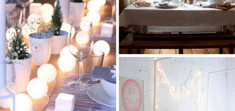 Loving these different ways to use string globe lights - and they're really cheap too!