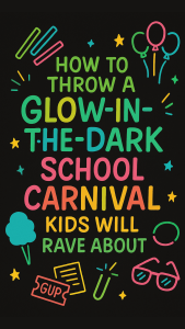 Throw a school carnival that glows! From UV games to glow snacks and neon crafts, this guide has everything you need for a fun and profitable event. ???