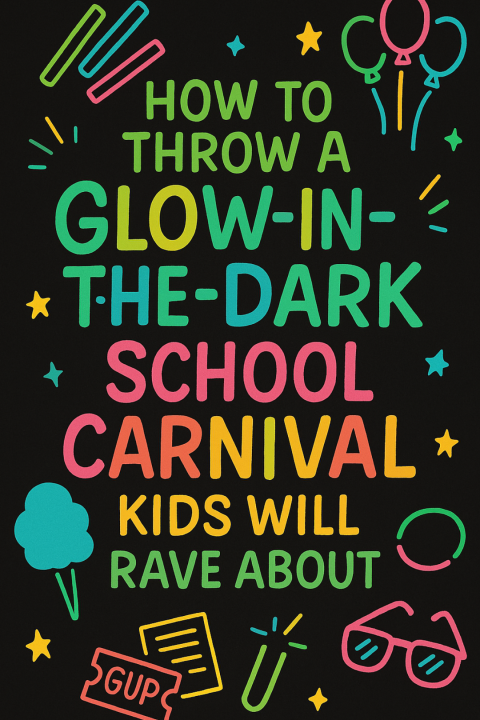 Throw a school carnival that glows! From UV games to glow snacks and neon crafts, this guide has everything you need for a fun and profitable event. ???