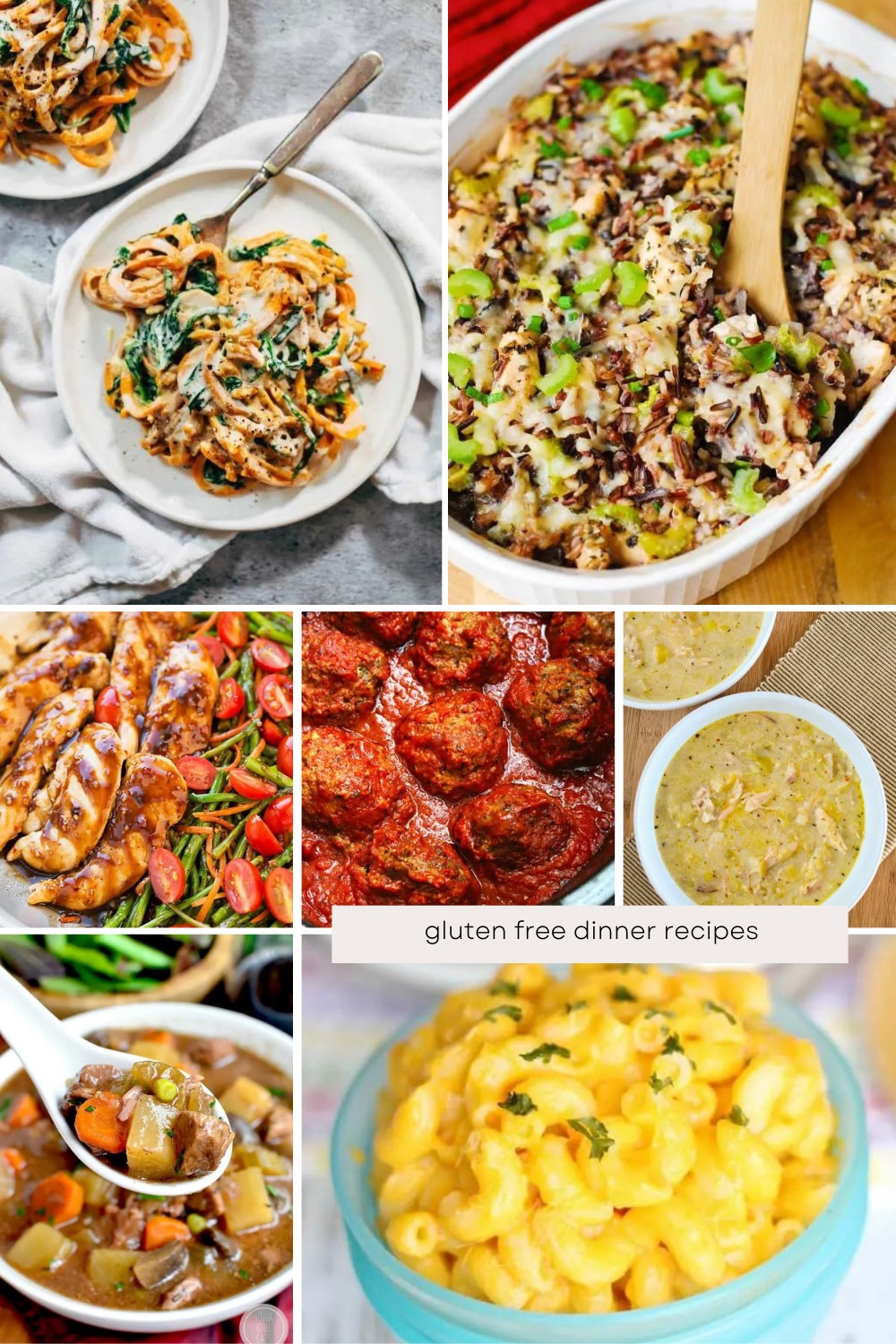 Sticking to a gluten-free diet can be challenging, especially if your family loves their favorite meals like pizza and lasagna. But cooking separate meals is no fun! Discover 12 gluten-free dinner recipes that are so tasty and easy, the whole family will enjoy them. 🌽🍲🥘 #GlutenFreeEats #FamilyDinner #TastyAndEasy







