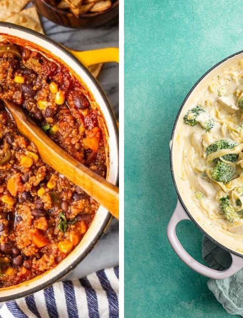 Make dinner simple and delicious with these gluten-free one-pot wonders! ?✨ Enjoy recipes like Ground Beef Skillet, Chicken Alfredo Pasta, and Black Bean & Quinoa Veggie Chili. Easy, tasty, and perfect for any night! ? #GlutenFreeRecipes #OnePotMeals #EasyDinners